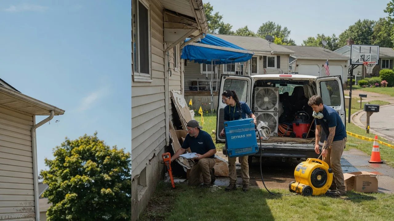 Ceiling Leak Cleanup in Audubon, IA near me